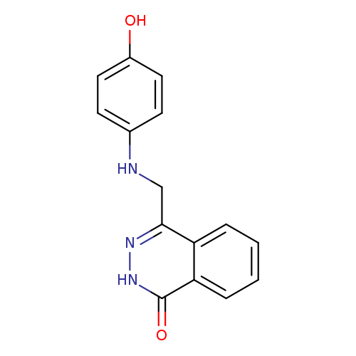 4-{[(4-hydroxyphenyl)amino]methyl}-1,2-dihydrophthalazin-1-one