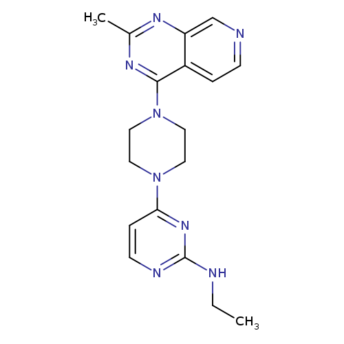 N-ethyl-4-(4-{2-methylpyrido[3,4-d]pyrimidin-4-yl}piperazin-1-yl)pyrimidin-2-amine