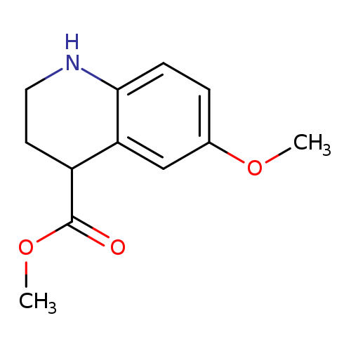 Methyl 6-methoxy-1,2,3,4-tetrahydroquinoline-4-carboxylate