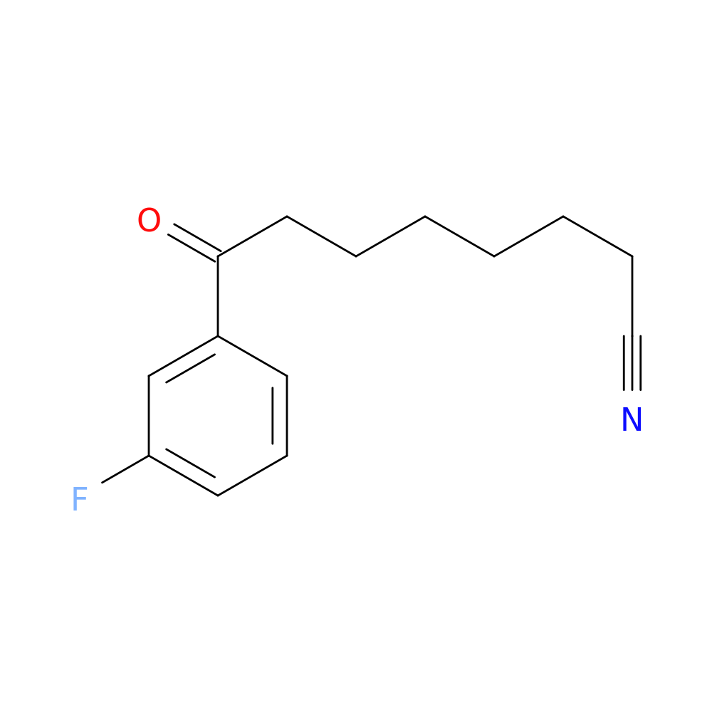 8-(3-Fluorophenyl)-8-oxooctanenitrile