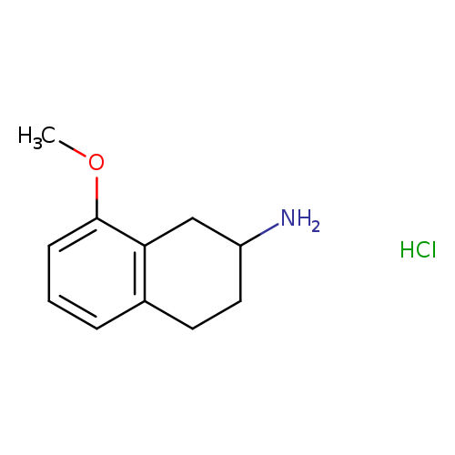 8-Methoxy-1,2,3,4-tetrahydronaphthalen-2-amine hydrochloride