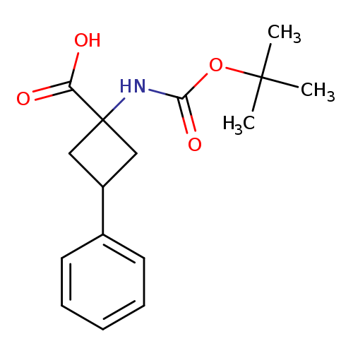 1-{[(tert-butoxy)carbonyl]amino}-3-phenylcyclobutane-1-carboxylic acid