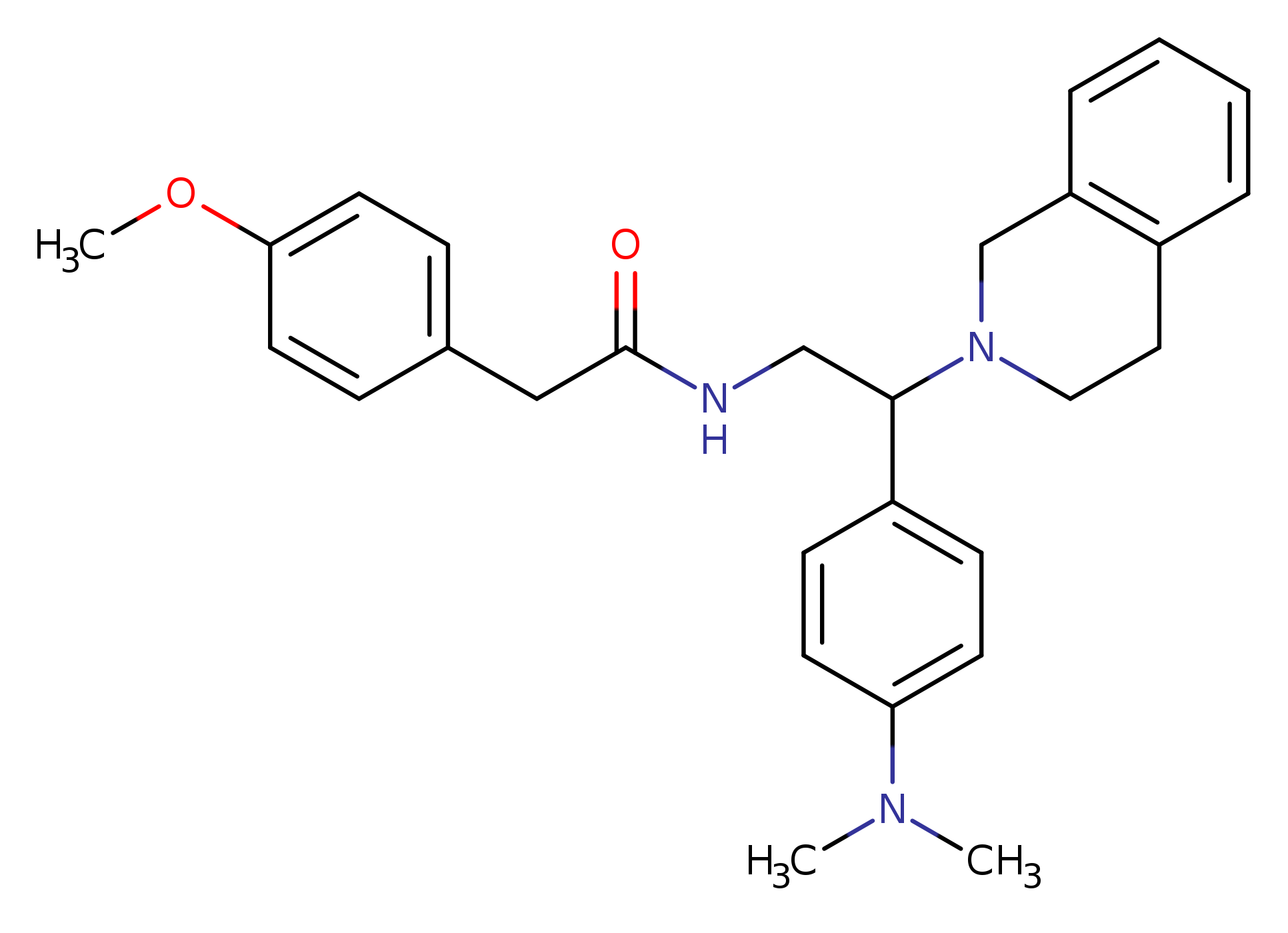 N-{2-[4-(dimethylamino)phenyl]-2-(1,2,3,4-tetrahydroisoquinolin-2-yl)ethyl}-2-(4-methoxyphenyl)acetamide