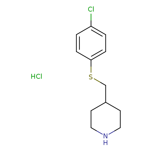4-(4-Chloro-phenylsulfanylmethyl)-piperidine hydrochloride