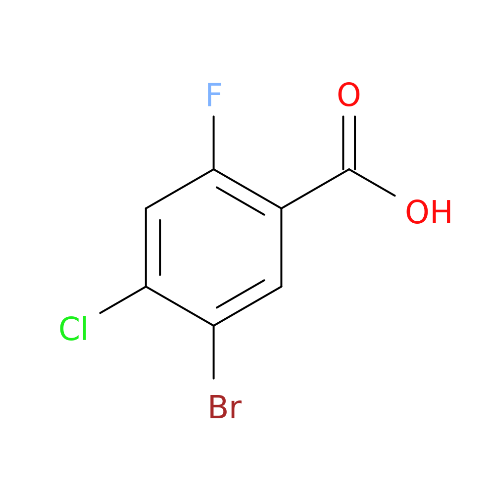 5-Bromo-4-chloro-2-fluorobenzoic acid