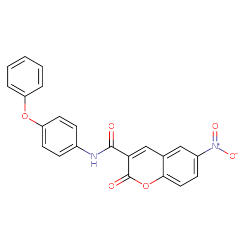 6-nitro-2-oxo-N-(4-phenoxyphenyl)-2H-chromene-3-carboxamide