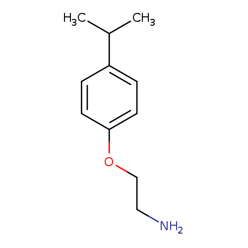 1-(2-Aminoethoxy)-4-(propan-2-yl)benzene hydrochloride
