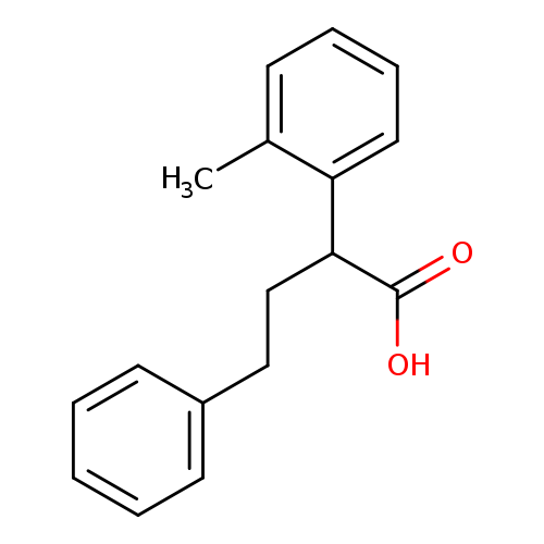 2-(2-methylphenyl)-4-phenylbutanoic acid