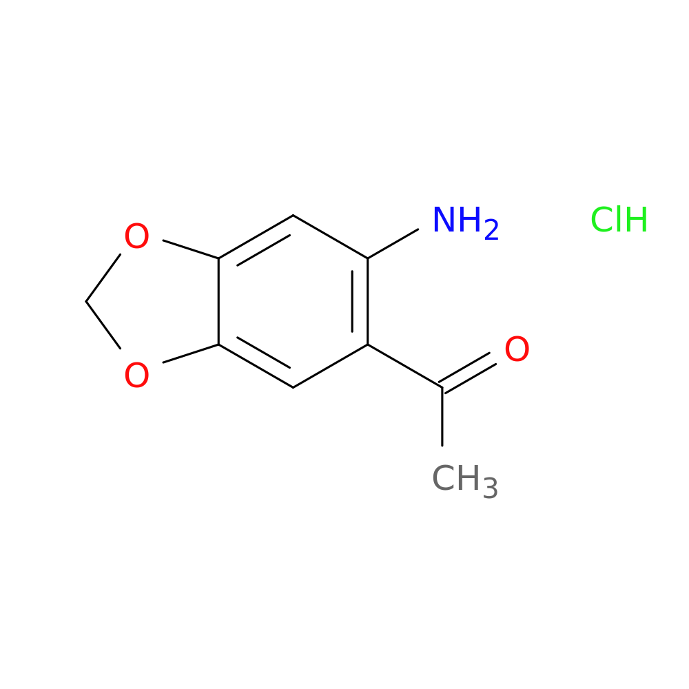 1-(6-Aminobenzo[d][1,3]dioxol-5-yl)ethanone hydrochloride