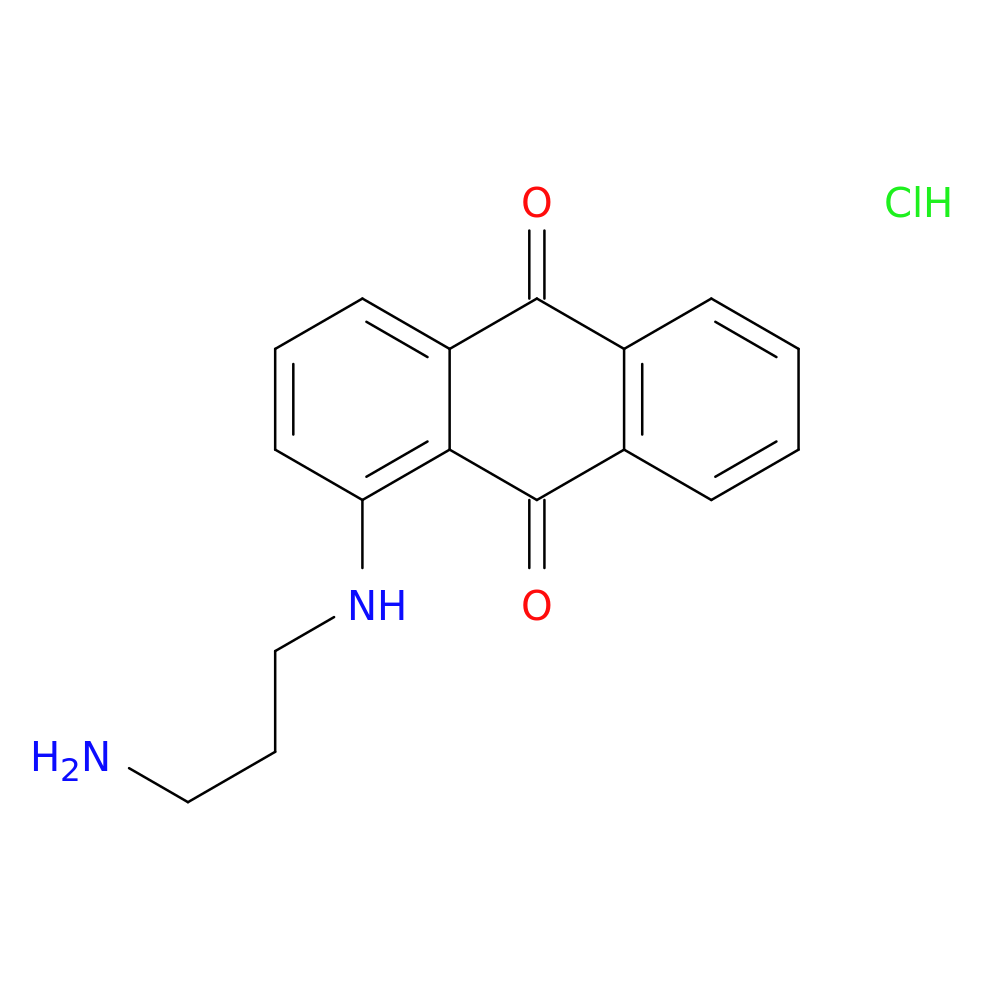 1-((3-Aminopropyl)amino)anthracene-9,10-dione hydrochloride
