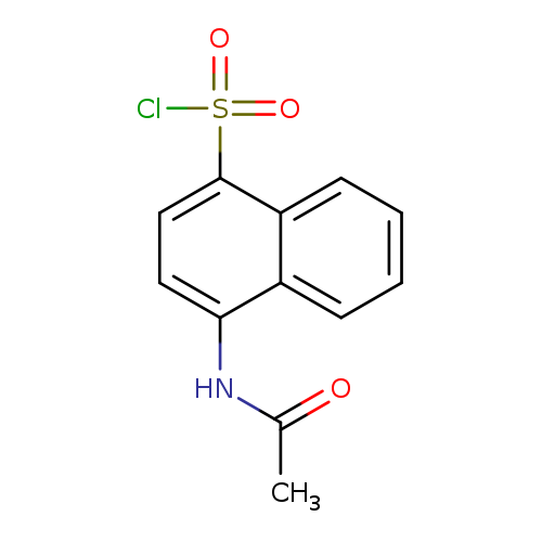 4-(Acetylamino)naphthalene-1-sulfonyl chloride
