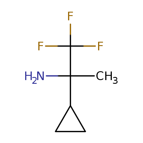 2-Cyclopropyl-1,1,1-trifluoropropan-2-amine hydrochloride