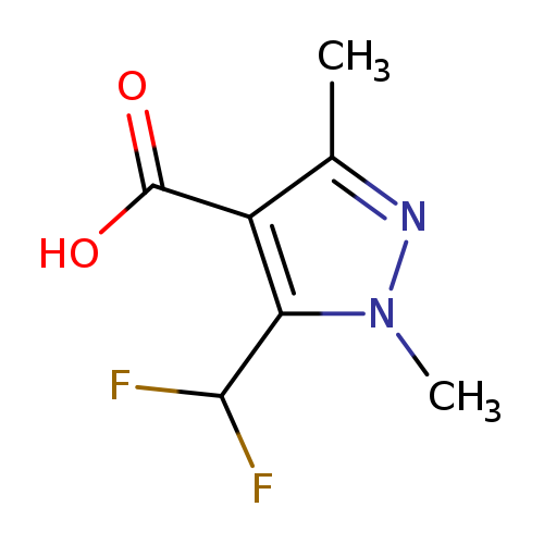 5-(difluoromethyl)-1,3-dimethyl-1H-pyrazole-4-carboxylic acid