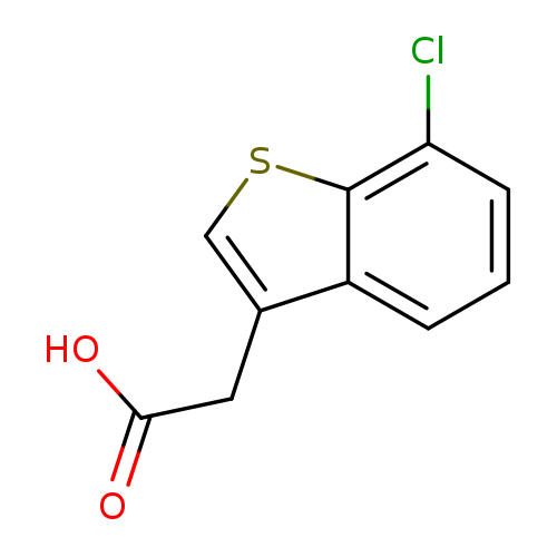 2-(7-chloro-1-benzothiophen-3-yl)acetic acid