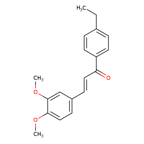 (2E)-3-(3,4-dimethoxyphenyl)-1-(4-ethylphenyl)prop-2-en-1-one