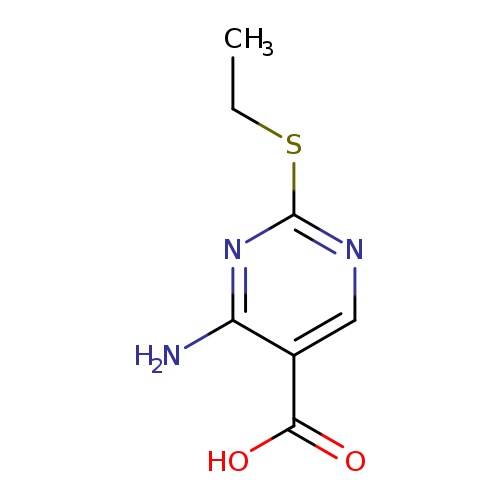 4-Amino-2-(Ethylthio)Pyrimidine-5-Carboxylic Acid