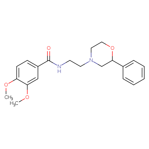 3,4-dimethoxy-N-[2-(2-phenylmorpholin-4-yl)ethyl]benzamide