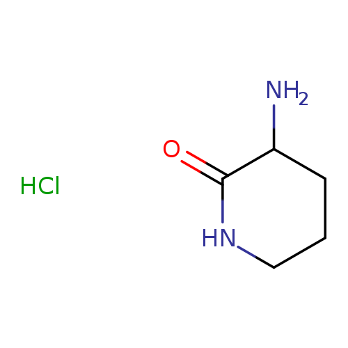 2-Piperidinone, 3-amino-, hydrochloride (1:1)