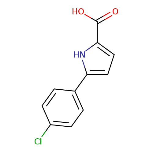 5-(4-chlorophenyl)-1H-pyrrole-2-carboxylic acid