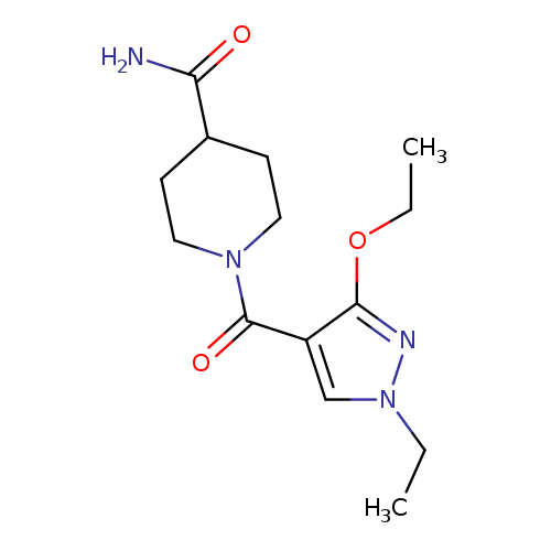 1-(3-ethoxy-1-ethyl-1H-pyrazole-4-carbonyl)piperidine-4-carboxamide