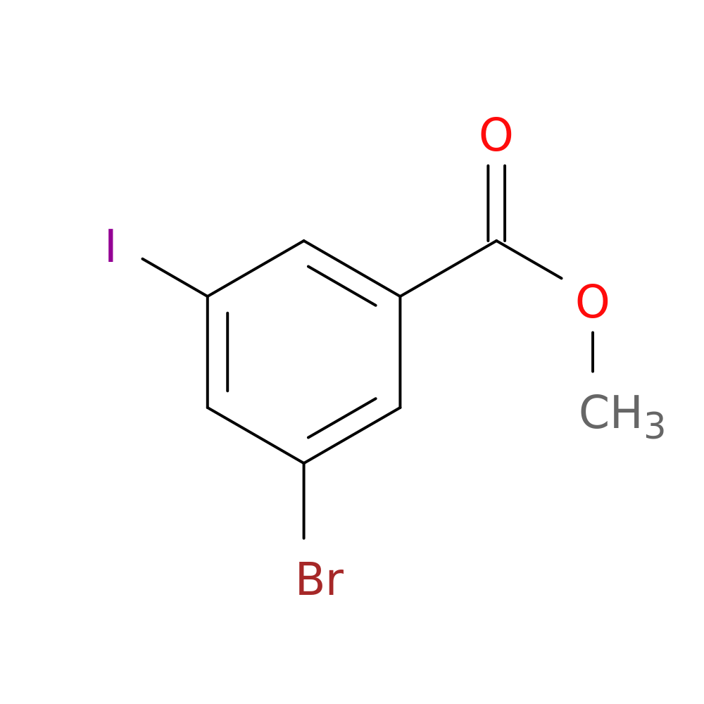 Benzoic acid, 3-bromo-5-iodo-, methyl ester