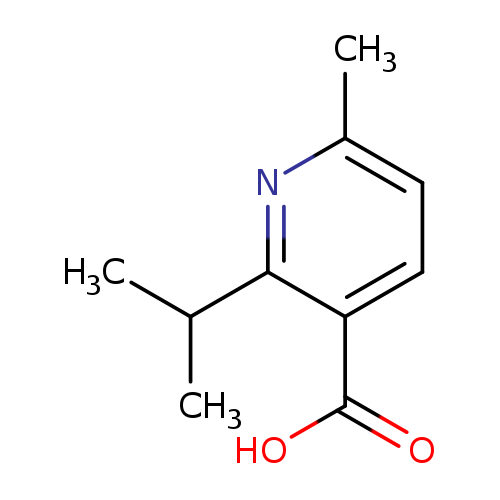 6-methyl-2-(propan-2-yl)pyridine-3-carboxylic acid