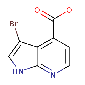 3-Bromo-7-azaindole-4-carboxylic acid