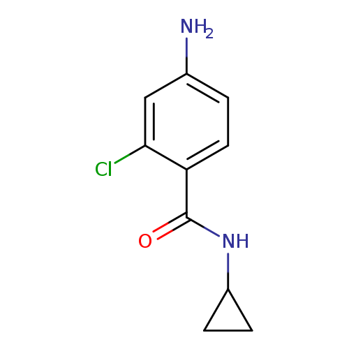 4-Amino-2-chloro-N-cyclopropylbenzamide