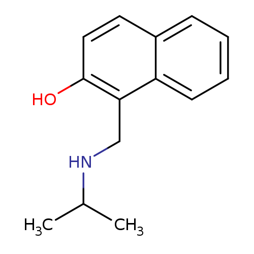 1-{[(propan-2-yl)amino]methyl}naphthalen-2-ol