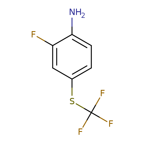 2-Fluoro-4-(trifluoromethylthio)aniline