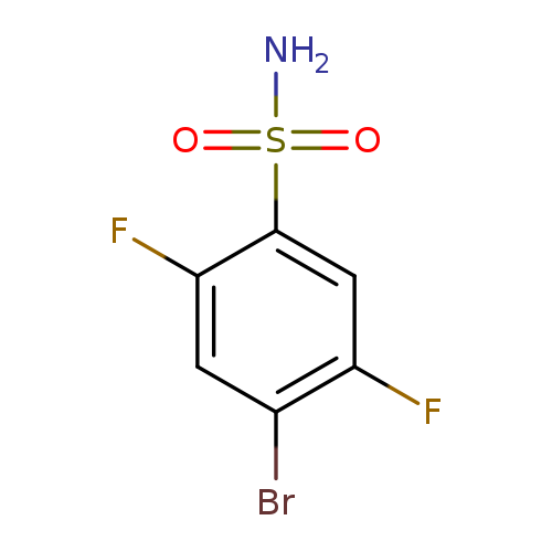 4-Bromo-2,5-difluorobenzenesulfonamide