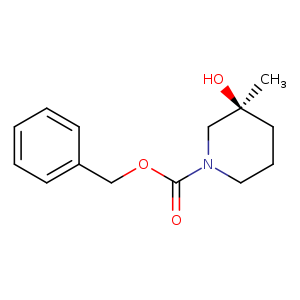 Benzyl (3s)-3-hydroxy-3-methylpiperidine-1-carboxylate