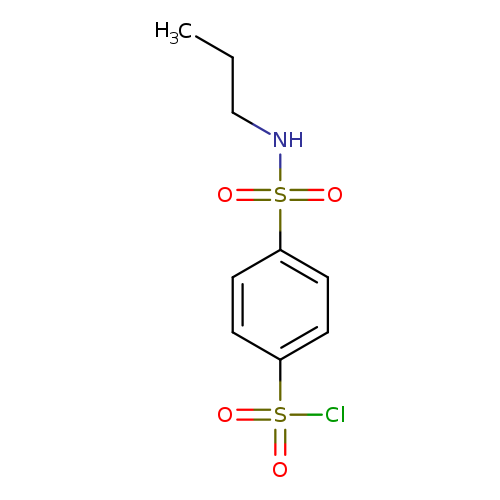 4-(propylsulfamoyl)benzene-1-sulfonyl chloride