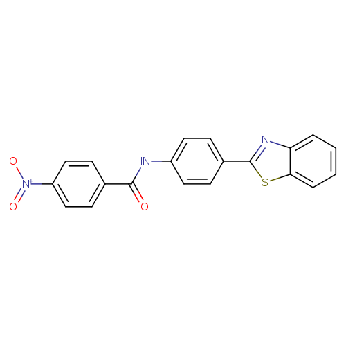 N-[4-(1,3-benzothiazol-2-yl)phenyl]-4-nitrobenzamide