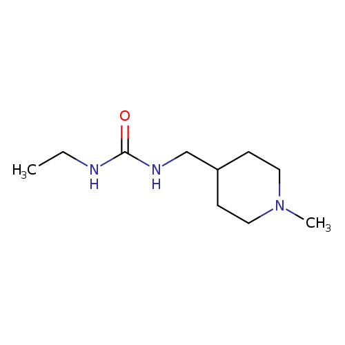 3-ethyl-1-[(1-methylpiperidin-4-yl)methyl]urea