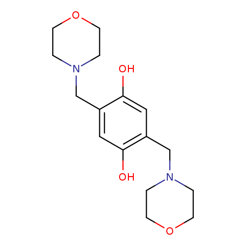hydroquinone, 2,5-bis(morpholinomethyl)-