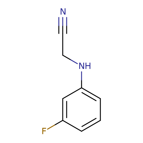 2-[(3-fluorophenyl)amino]acetonitrile