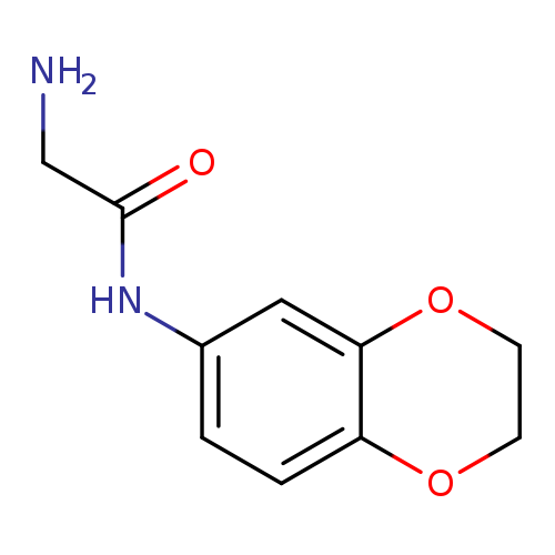 2-amino-N-(2,3-dihydro-1,4-benzodioxin-6-yl)acetamide