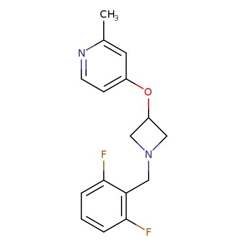 4-({1-[(2,6-difluorophenyl)methyl]azetidin-3-yl}oxy)-2-methylpyridine