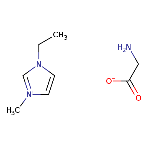 1-Ethyl-3-methylimidazolium aminoacetate
