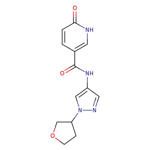 6-oxo-N-[1-(oxolan-3-yl)-1H-pyrazol-4-yl]-1,6-dihydropyridine-3-carboxamide