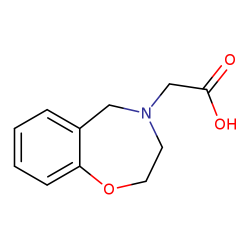 2,3-Dihydro-1,4-benzoxazepin-4(5h)-ylacetic acid hydrochloride