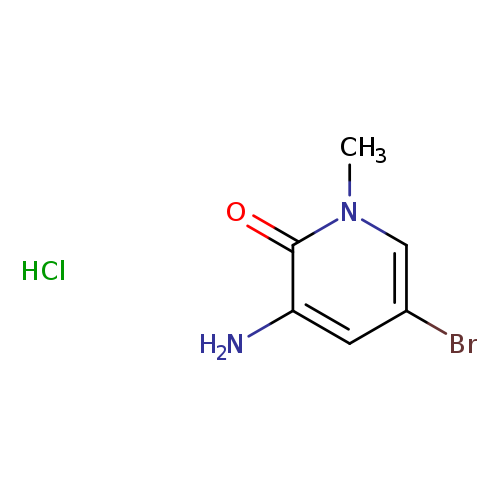 3-amino-5-bromo-1-methyl-1,2-dihydropyridin-2-one hydrochloride