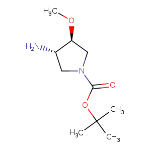 trans-tert-Butyl 3-amino-4-methoxypyrrolidine-1-carboxylate