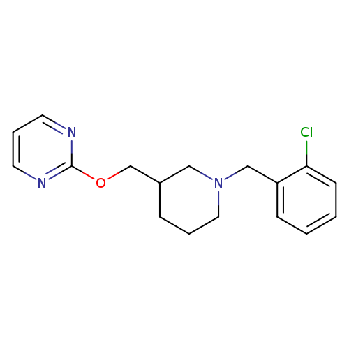 2-({1-[(2-chlorophenyl)methyl]piperidin-3-yl}methoxy)pyrimidine