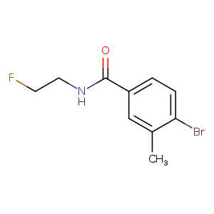 4-Bromo-n-(2-fluoroethyl)-3-methylbenzamide