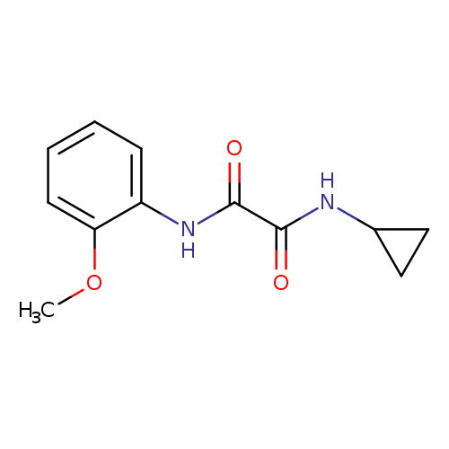 N-cyclopropyl-N'-(2-methoxyphenyl)ethanediamide
