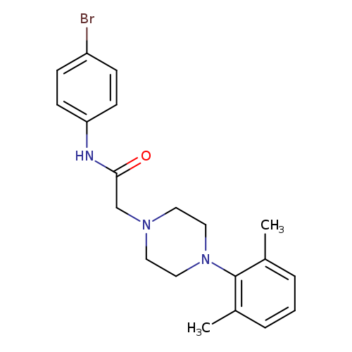 N-(4-bromophenyl)-2-[4-(2,6-dimethylphenyl)piperazin-1-yl]acetamide