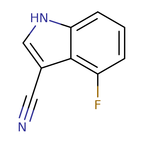 1H-Indole-3-carbonitrile, 4-fluoro-