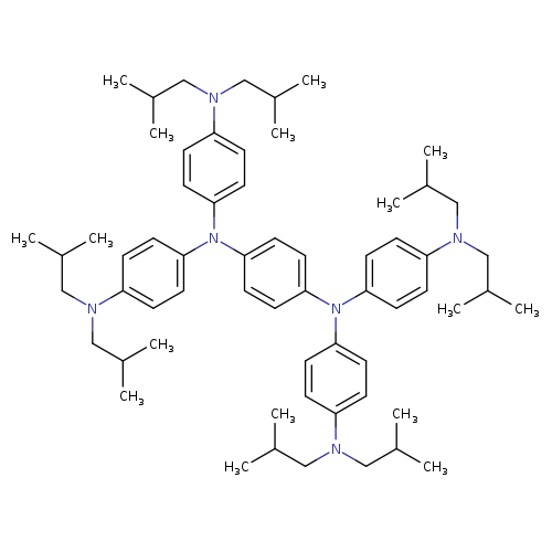 1,4-BenzenediaMine, N,N,N',N'-tetrakis[4-[bis(2-Methylpropyl)aMino]phenyl]-